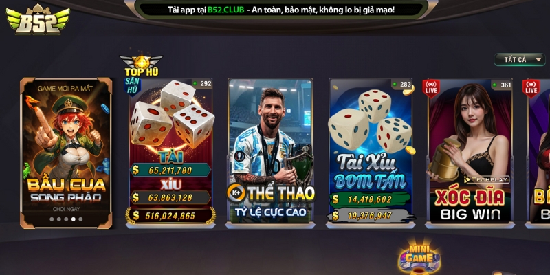 b52 club 5 Hướng dẫn tải và cài đặt game B52 Club trên điện thoại